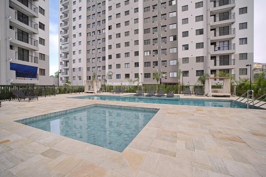 Área comum - Piscina de apartamento para alugar com 2 quartos, 38m² em Vila Campanela, São Paulo