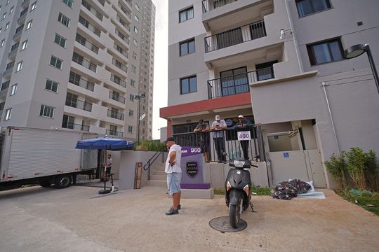 Fachada de apartamento para alugar com 2 quartos, 38m² em Vila Campanela, São Paulo