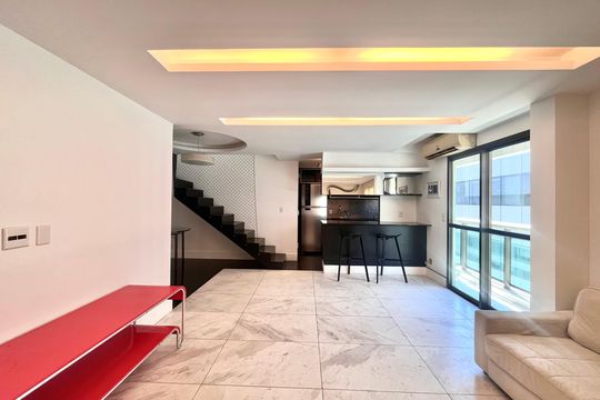 Sala de apartamento à venda com 2 quartos, 170m² em Jardim Botânico, Rio de Janeiro