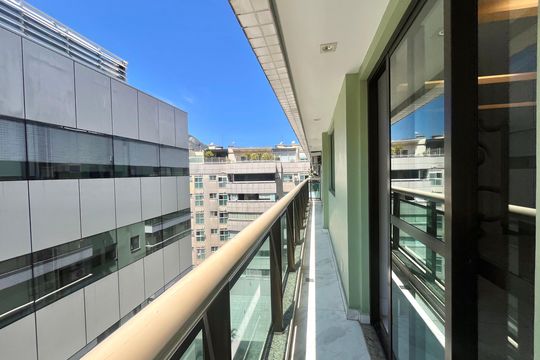 Varanda da Sala de apartamento à venda com 2 quartos, 170m² em Jardim Botânico, Rio de Janeiro