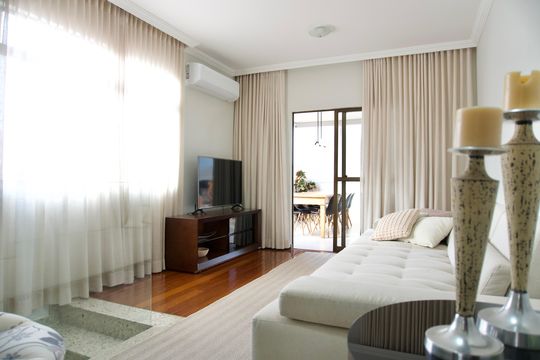 Sala da Cobertura de apartamento à venda com 3 quartos, 178m² em Palmares, Belo Horizonte