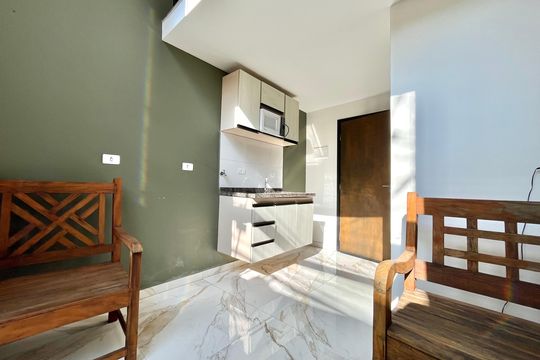 Sala de apartamento à venda com 1 quarto, 32m² em Vila Santa Catarina, São Paulo
