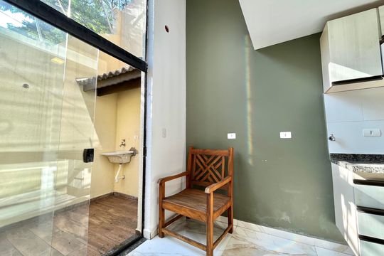 Sala de apartamento à venda com 1 quarto, 32m² em Vila Santa Catarina, São Paulo