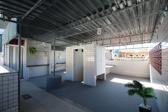 Terraço de casa de condomínio à venda com 2 quartos, 125m² em Taquara, Rio de Janeiro