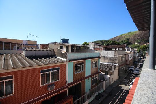 Vista de casa de condomínio à venda com 2 quartos, 125m² em Taquara, Rio de Janeiro