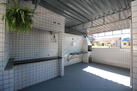 Terraço de casa de condomínio à venda com 2 quartos, 125m² em Taquara, Rio de Janeiro