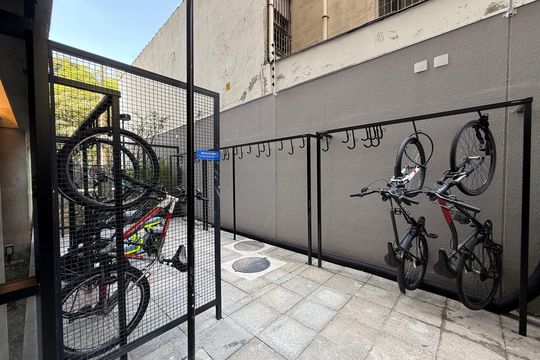 Área comum - bicicletário  de kitnet/studio para alugar com 1 quarto, 17m² em Campos Elíseos, São Paulo