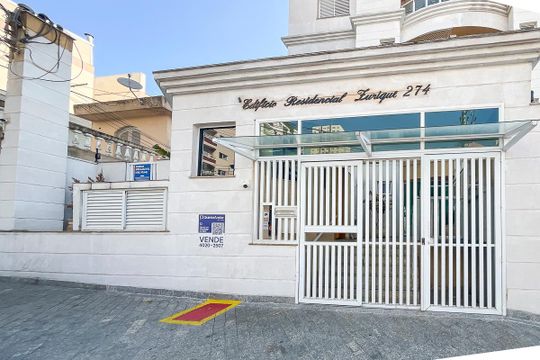Fachada + plaquinha de apartamento à venda com 3 quartos, 152m² em Santa Maria, São Caetano do Sul