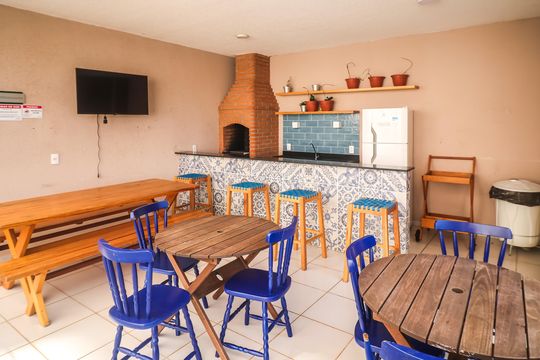 Churrasqueira de apartamento à venda com 2 quartos, 41m² em Jardim Sao Saverio, São Paulo