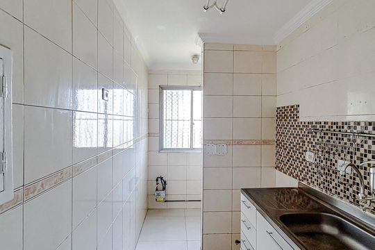 Cozinha de apartamento à venda com 2 quartos, 50m² em Vila Carrão, São Paulo