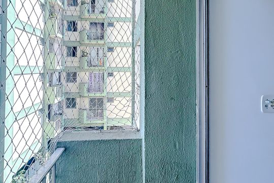 Varanda de apartamento à venda com 2 quartos, 50m² em Vila Carrão, São Paulo