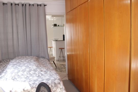 Quarto de apartamento à venda com 1 quarto, 37m² em Santa Cecilia, São Paulo