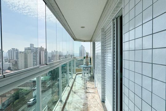 Sacada  de apartamento para alugar com 3 quartos, 99m² em Jardim do Mar, São Bernardo do Campo