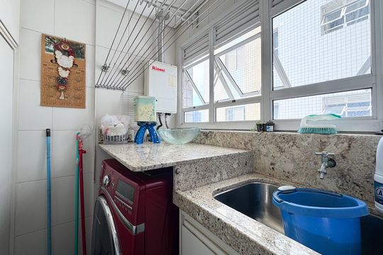 Área de Serviço de apartamento para alugar com 3 quartos, 99m² em Jardim do Mar, São Bernardo do Campo