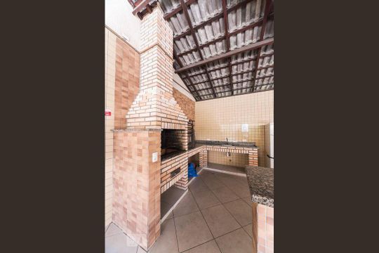 Área comum - Churrasqueira de apartamento para alugar com 3 quartos, 99m² em Jardim do Mar, São Bernardo do Campo
