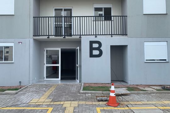 Fachada do bloco de apartamento para alugar com 2 quartos, 67m² em Campina, São Leopoldo