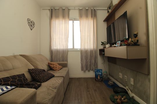 Sala de apartamento à venda com 2 quartos, 37m² em Sé, São Paulo