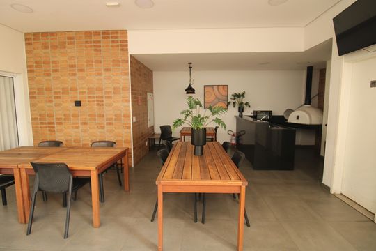 Área comum - Churrasqueira de apartamento à venda com 2 quartos, 37m² em Sé, São Paulo