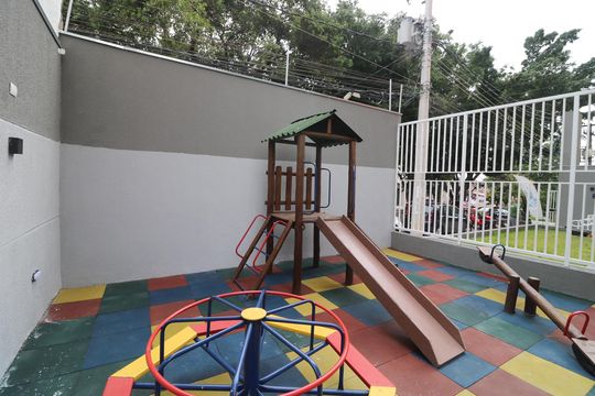 Área comum - Playground de apartamento para alugar com 2 quartos, 38m² em Jardim Imperador (zona Leste), São Paulo