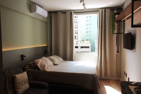 Studio de kitnet/studio para alugar com 1 quarto, 30m² em Gonzaga, Santos