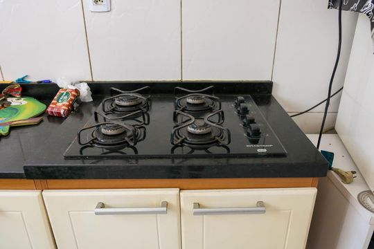 Cozinha de casa à venda com 2 quartos, 52m² em Higienópolis, Rio de Janeiro