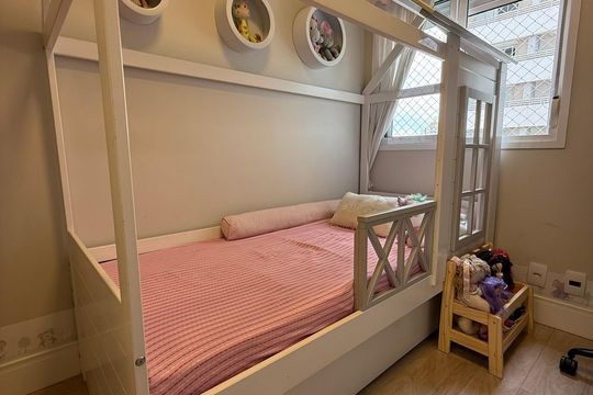 Quarto 2 de apartamento para alugar com 2 quartos, 69m² em Parque Industrial Tomas Edson, São Paulo