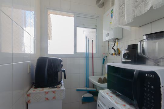 Área de Serviço de apartamento à venda com 2 quartos, 60m² em Ipiranga, São Paulo