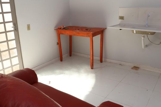 Sala/cozinha de casa para alugar com 1 quarto, 45m² em Setor Central, Goiânia