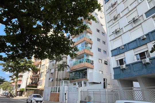 Fachada de apartamento para alugar com 2 quartos, 72m² em Ponta da Praia, Santos