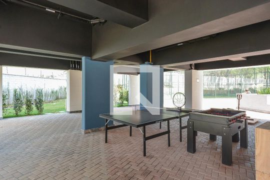 Sala de jogos  de apartamento para alugar com 2 quartos, 34m² em Usina Piratininga, São Paulo
