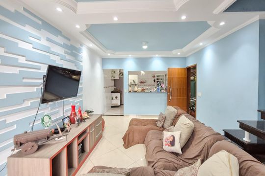 Sala de casa à venda com 5 quartos, 150m² em Jardim Thelma, São Bernardo do Campo