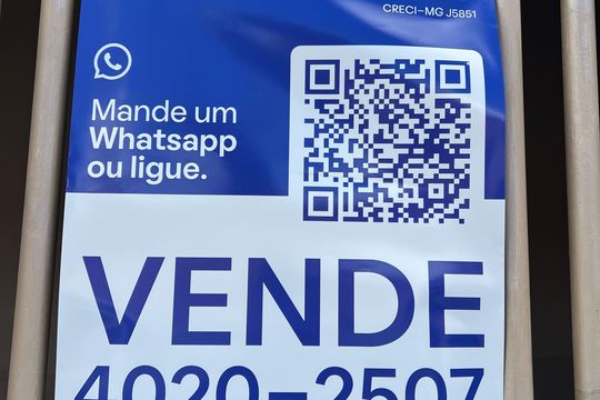 Placa QuintoAndar de apartamento à venda com 2 quartos, 103m² em Padre Eustáquio, Belo Horizonte