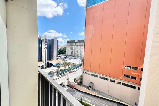 Varanda da Sala de kitnet/studio para alugar com 1 quarto, 31m² em Santana, São Paulo