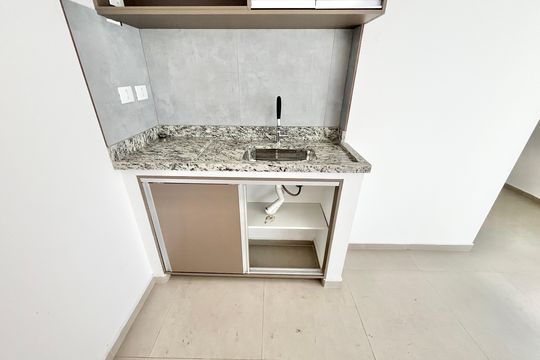 Sala/Quarto/Cozinha de kitnet/studio para alugar com 1 quarto, 31m² em Santana, São Paulo