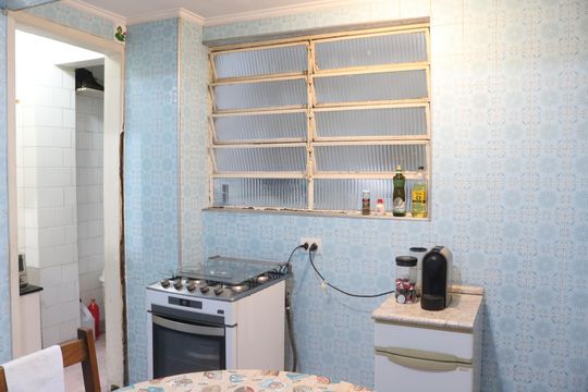 Cozinha de apartamento à venda com 2 quartos, 75m² em Perdizes, São Paulo
