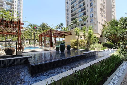 Área comum de apartamento à venda com 4 quartos, 166m² em Barra Olímpica, Rio de Janeiro