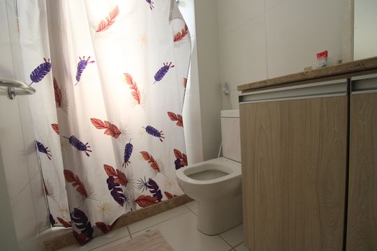 Banheiro da suíte 4 de apartamento à venda com 4 quartos, 166m² em Barra Olímpica, Rio de Janeiro