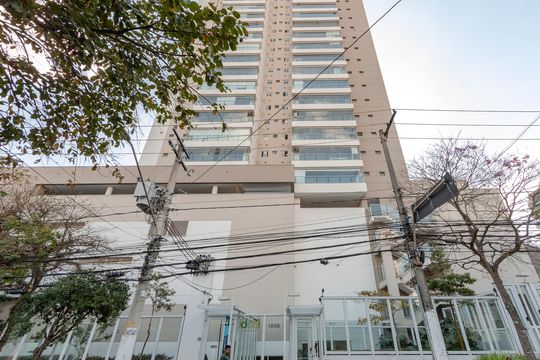 Fachada de apartamento à venda com 3 quartos, 138m² em Brooklin, São Paulo