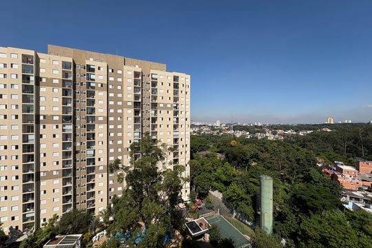 Vista de apartamento à venda com 2 quartos, 49m² em Jardim Felicidade (zona Oeste), São Paulo