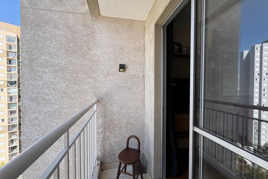 Varanda da Sala de apartamento à venda com 2 quartos, 49m² em Jardim Felicidade (zona Oeste), São Paulo