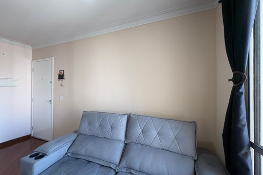 Sala de apartamento à venda com 2 quartos, 49m² em Jardim Felicidade (zona Oeste), São Paulo