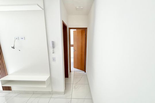 Corredor de apartamento para alugar com 2 quartos, 32m² em Carandiru, São Paulo