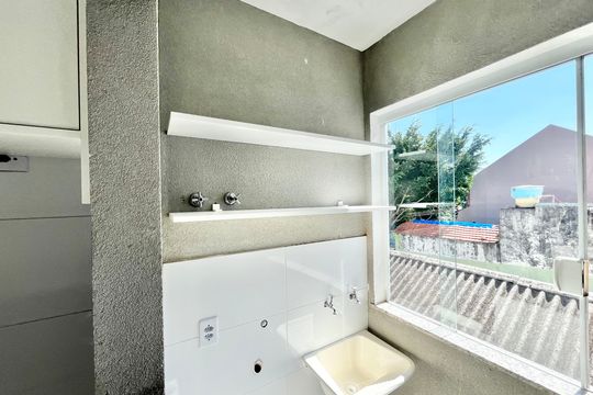 Cozinha e Área de Serviço de apartamento para alugar com 2 quartos, 32m² em Carandiru, São Paulo