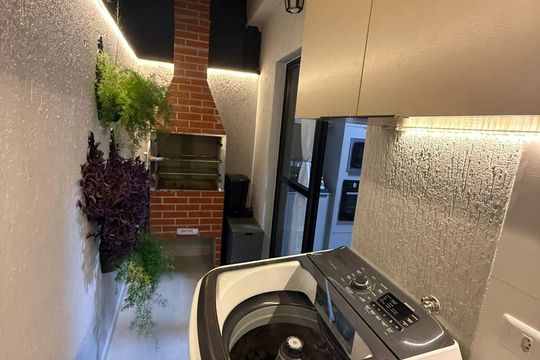 Área de serviço de casa à venda com 2 quartos, 64m² em Bela Vista, Osasco