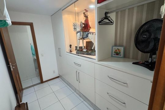 Closet de apartamento à venda com 3 quartos, 143m² em Recreio dos Bandeirantes, Rio de Janeiro