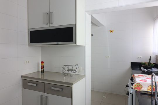 Cozinha e Área de Serviço de apartamento à venda com 2 quartos, 67m² em Rudge Ramos, São Bernardo do Campo