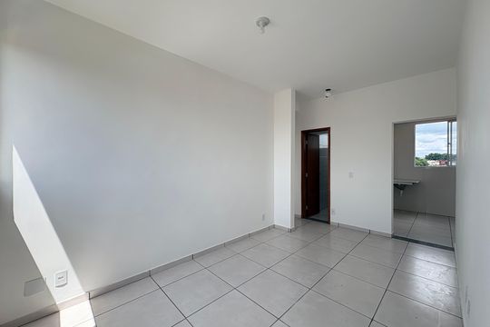 Sala de apartamento para alugar com 2 quartos, 49m² em Santa Marta, Ribeirão das Neves