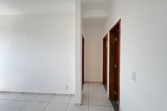 Sala de apartamento para alugar com 2 quartos, 49m² em Santa Marta, Ribeirão das Neves