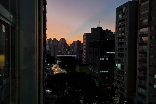 Vista da janela de apartamento para alugar com 1 quarto, 36m² em Santana, São Paulo