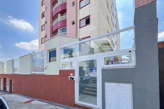 Fachada + plaquinha de apartamento à venda com 3 quartos, 188m² em Santa Maria, São Caetano do Sul